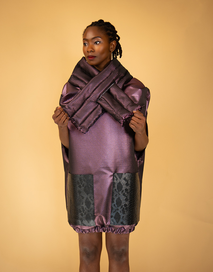 Medusa Evening Sac Dress