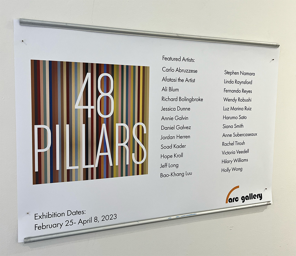 48 Pillars at ARC Gallery