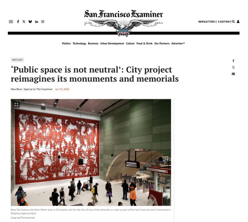 “Public space is not neutral.”    — Afatasi